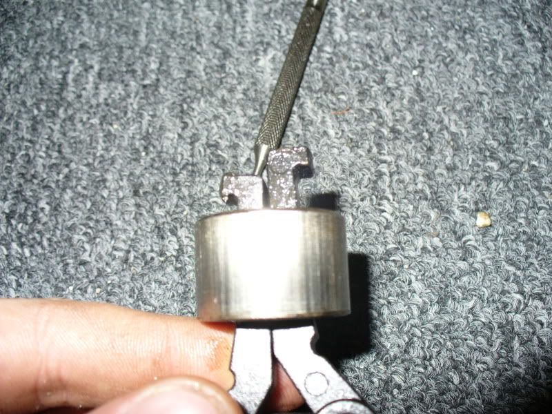 LSx How to remove the crank pilot bearing with free loaner t Nissan